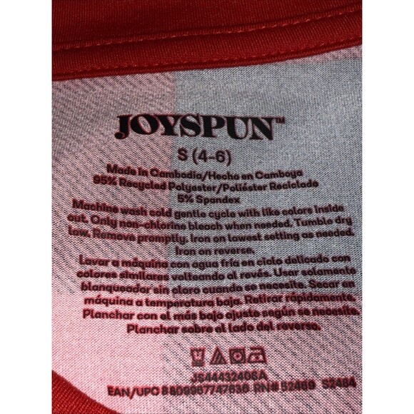 Joyspun 2pc  Pajama Set Womens Sz S  (4-6) Red Plaid Pajamas Pockets Holidays - Picture 6 of 6